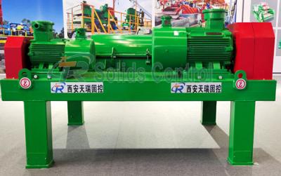 China Haltbares 55kw 2200r/Min Drilling Mud Centrifuge zu verkaufen