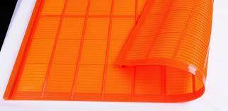 China Rectangle 95A Polyurethane Screen Mesh With 0.15m Aperture for sale