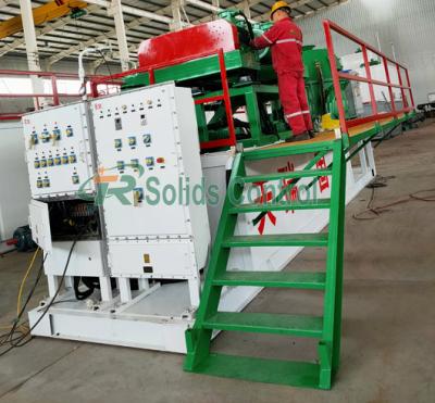 China Environmental Friendly WBM Drilling Mud System With Telescopic Skid for sale