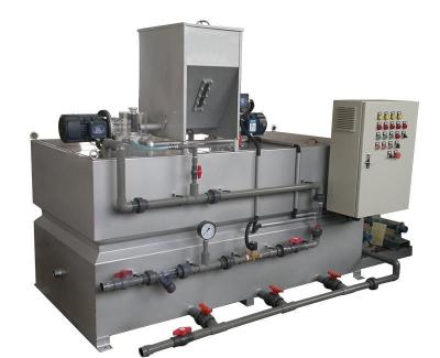 China Three Slot Continuous Type Drilling Mud System For Polymer Preparation Unit for sale