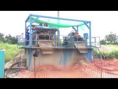 HDD Drilling Mud System Oilfield Mining Horizontal 500GPM