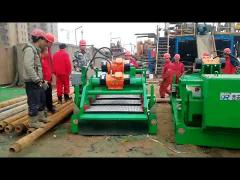 Mud Linear Motion Shale Shaker Drilling Field 140m3/H Double Amplitude