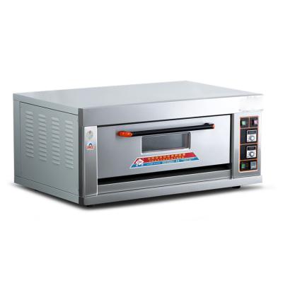 China Single Deck Countertop Pizza Bakery Oven With Stainless Steel Body for sale