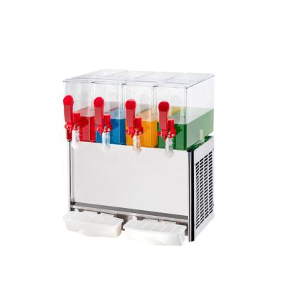 China Cold Drink 4 Tank 10L*4 Commercial Juice Dispenser With Tap for sale