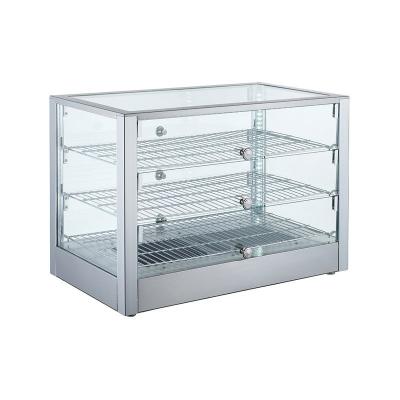 China Counter Top Commercial Food Warmer Display Self Full Service Two Three Shelf for sale