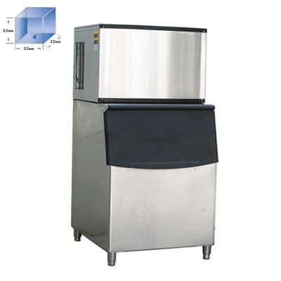 China Stainless Structure 700lbs Ice Cube Ice Machine for sale