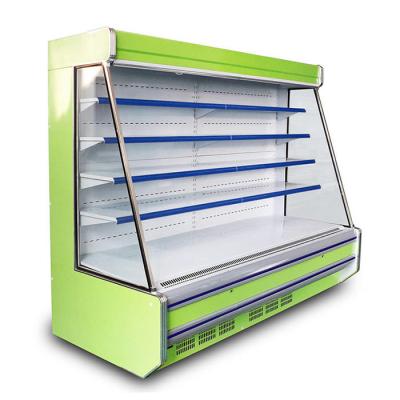 China Refrigerador aberto comercial da exposição do CE 1850W para o vegetal à venda