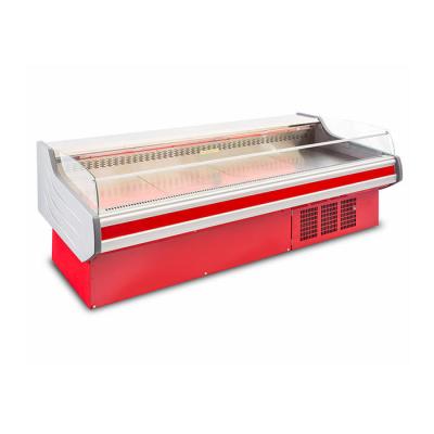 China Top Open 200L 8ft Deli Meat Display Case For Store for sale