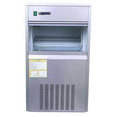 China 50kgs Fan Cooling 24 Pcs Bullet Ice Cube Machine for sale