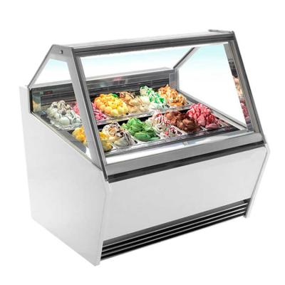 China Congelador comercial de la exhibición del helado de Yxfridge 1100W en venta