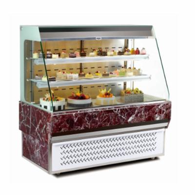 China Kühlschrank-Schaukasten der Luftkühlungs-Bäckerei-1000W für Sandwich zu verkaufen