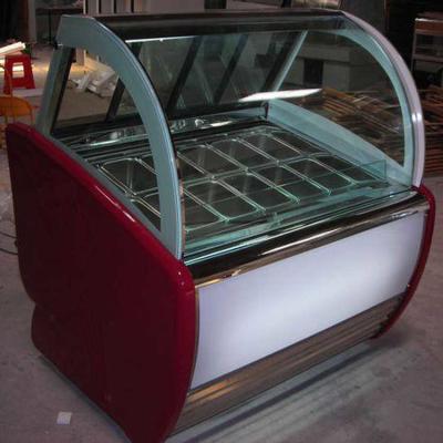Κίνα Ψυκτική ουσία 5ft CE R404a ψυγείο επίδειξης παγωτού προς πώληση