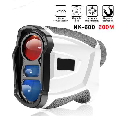 China 600m Rechargeable Laser Hunting Range Finder Magnetic Velocity Ranging for sale