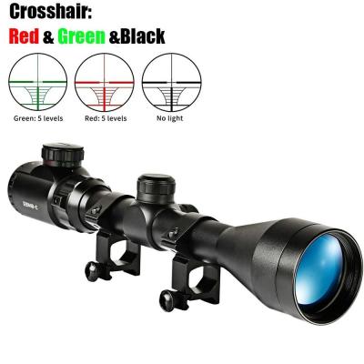 China Green Illuminated Air Rifle Sniper Scopes Sight 3-9x40EG Optic Hunting Riflescope for sale