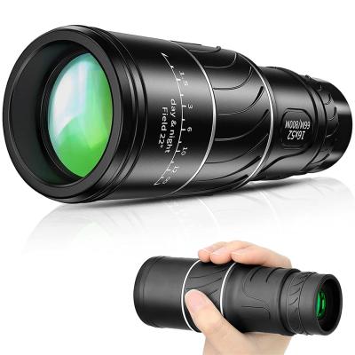 China Bifocal 16x52 Compact Cell Phone Monocular Telescope Waterproof 66/8000m For Children for sale