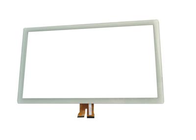 China 27 Inch Capacitive Touch Panel With White Bezel UL60950 Ball Drop Test Multi Touch High Signage High Precision for sale