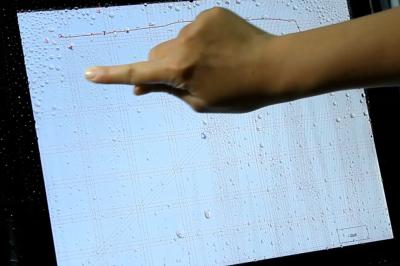 China Painel de toque capacitivo da resistência de água 10,1 polegadas com vidro de tampa moderado à venda