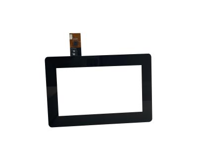 China 7 Inch Projected Capacitive Touch Screen with I2C Interface and 5 Point touch Thin Thickness for sale