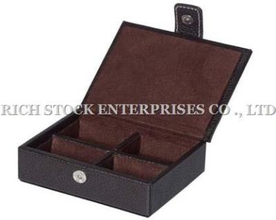 China leather boxes,Jewellery Box,Leather Cufflink Box for sale