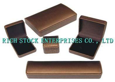 China PVC leather jewelry box,ring box,earring box,pendant box,necklace box,open box for sale