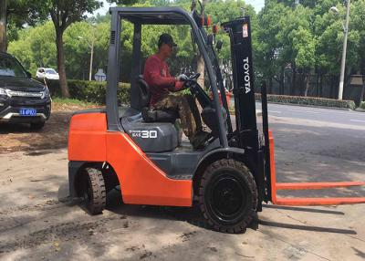 China Toyota 3 Ton Second Hand Forklifts , Japanese Made Used Toyota 8FDN30 Forklift for sale