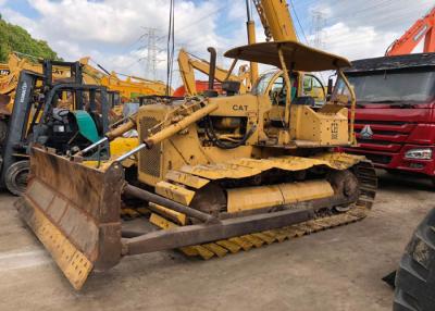 China 12737kg Weight Second Hand Bulldozer , Crawler Old  Bulldozer Cat D4E for sale