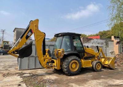 China Yellow Used Cat 420f Backhoe Loader / Skid Steer Loader In Cheap Price For Sale for sale