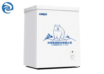 China 4,8 pies cúbicos 136L Mini Fridges comercial, gabinete de apertura superior de la temperatura en venta