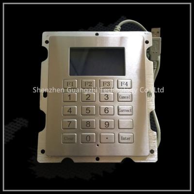 China Stainless Steel Usb Numeric Keypad With Display , Digital Keyboard With Display for sale