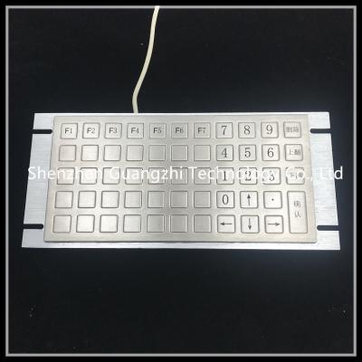 China Tipo teclado numérico integrado de 54 llaves con color modificado para requisitos particulares de la fuente del botón en venta