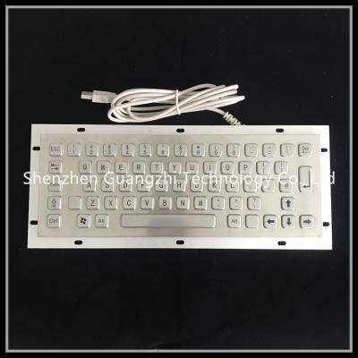 China Stainless Steel Keyboard With Usb Connection Weather Proof With Fn Function Keys for sale