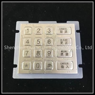 China 16 Keys Type Water Resistant Keyboard , Outdoor Keyboard For Charging Post for sale