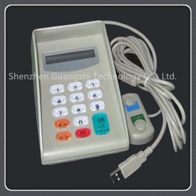 China Wired Plastic Pin Code Keyboard Usb Interface For Electronic Payment System for sale