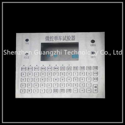 China Prova de aço inoxidável da poeira do teclado dos tamanhos diferentes com testes padrões personalizados à venda