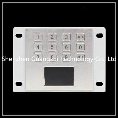 China 12 Buttons Type Usb Keyboard With Trackpad , Industrial Touchpad Pointing Device for sale