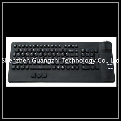 China Preto mecânico do teclado numérico da borracha de silicone para o equipamento industrial lavável à venda