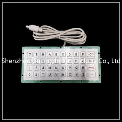 China Tipo teclado resistente de 40 llaves de agua para el funcionamiento a prueba de herrumbre excelente del ordenador en venta