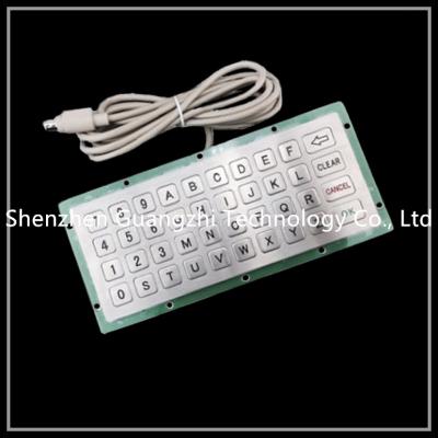 China Outdoor Embedded Numeric Keypad Ip65 40 Keys Type For Kiosk / Elevator / Atm for sale