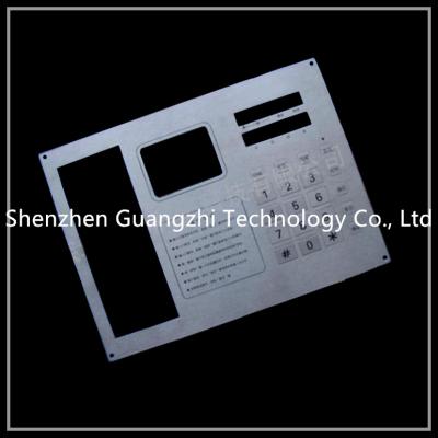 China Stainless Steel Embedded Numeric Keypad With Laser Cutting Bending Welding Treatment for sale