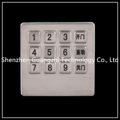 China Stainless Steel Bank Atm Keypad , Dustproof Cash Machine Keyboard for sale