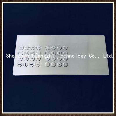 China Externer TISCHPLATTENPC verdrahtete Computer-Tastatur des Metallip65 zu verkaufen