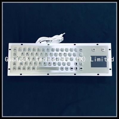 China Riot Metal 304SS IK07 Industrial Keyboard With Touchpad for sale