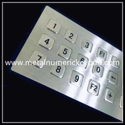 China 3x7 Matrix Industrial Numeric Keypad 21 Key SS 304 Wireless Bluetooth Connection for sale