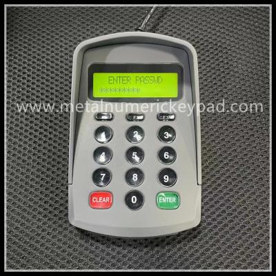 China Input Password Counter Bank Keypad Plastic Usb Interface With Display for sale