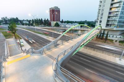 China ALS 5100 Standard-einzelne Spannen-Fußgängerüberführungs-Brücken-Verbindungsleute mit Gemeinschaft in Australien zu verkaufen