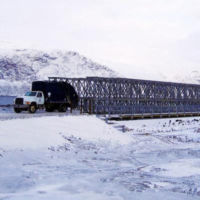 China AASHTO HS25 Bailey Bridge Compact prefabricado 200 puentes de braguero modulares en venta en venta