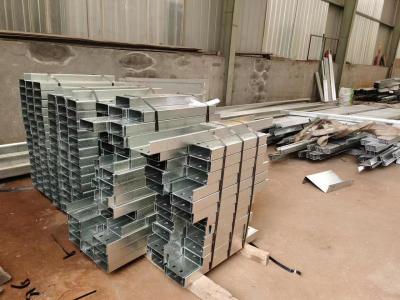 China Prefab Steel Structure Warehouse Purlin Industrial Building High Strength 420 Mm for sale