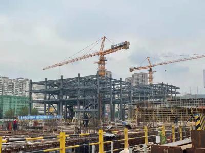 Chine La partie métallique fabriquée éprouve le bâtiment industriel structurel en acier Q345b à vendre