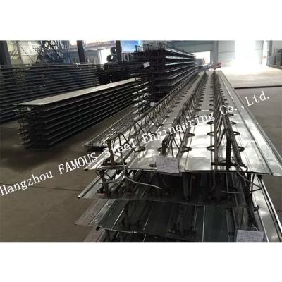 中国 具体的な床のための補強された棒鋼のトラス デッキの平板の型枠システム 販売のため