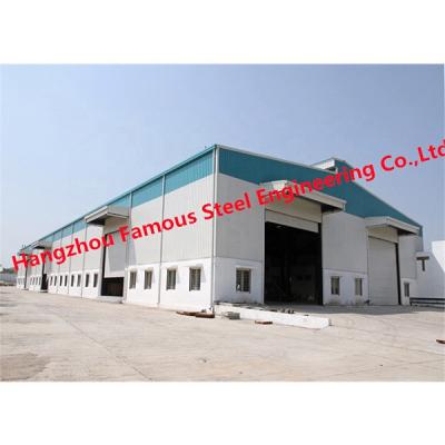 China Prefabricated Shed Steel Structure Warehouse Metal Frame Storage Industrial Building zu verkaufen